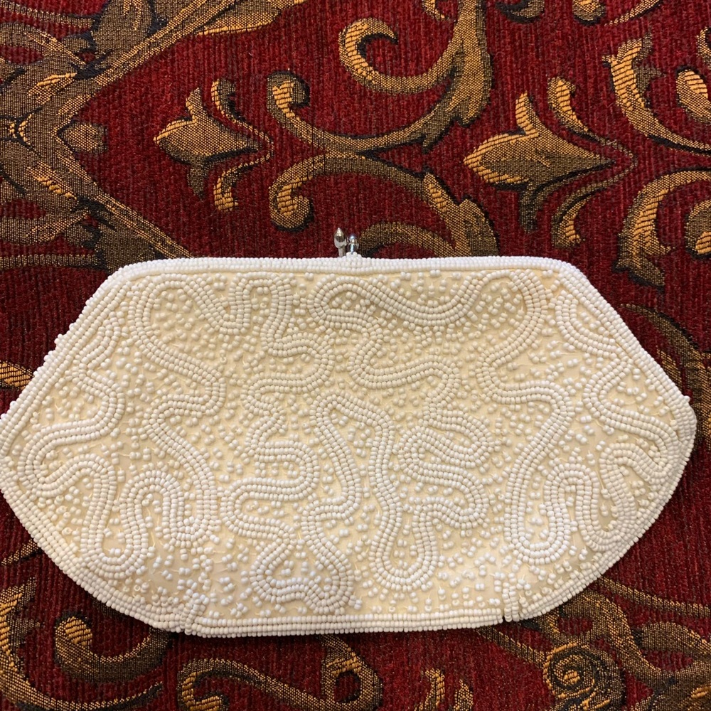 Vintage Magid Beaded Clutch